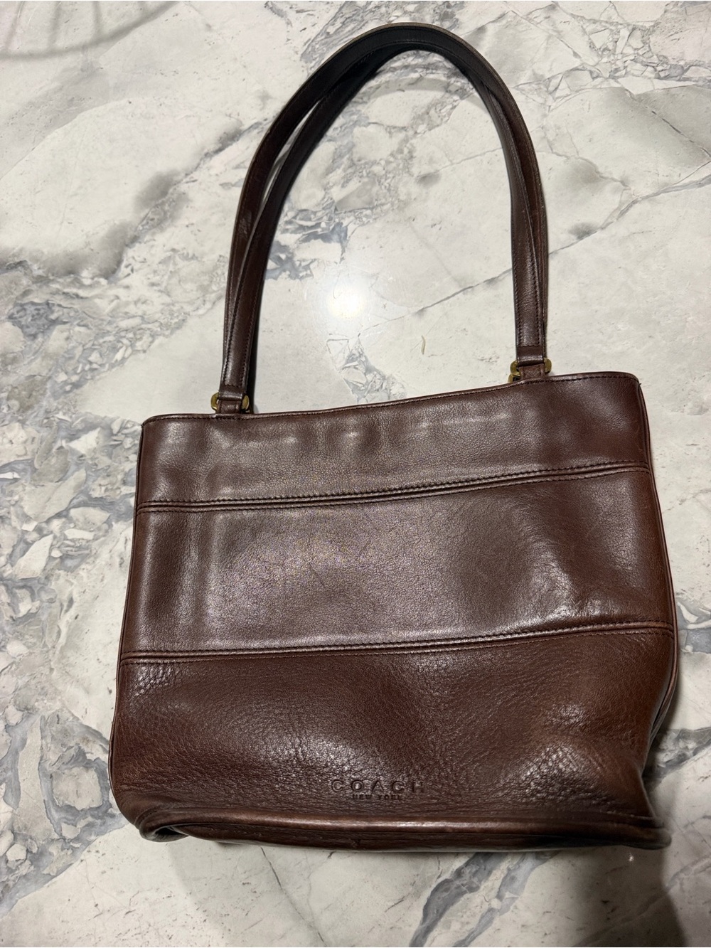 Coach Vintage Leather Shopper Tote